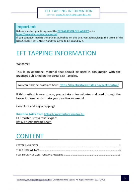 picture_Eft Tapping Pdf 90315 | Eft Tapping Info