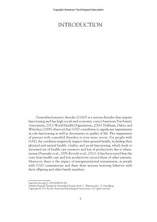 picture1_Family Therapy Pdf 89297 | Emotion Focused Therapy For Generalized Anxiety Intro Sample