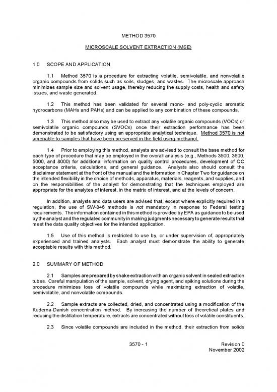 picture Solvent Extraction Method Pdf 89705 | Epa 3570