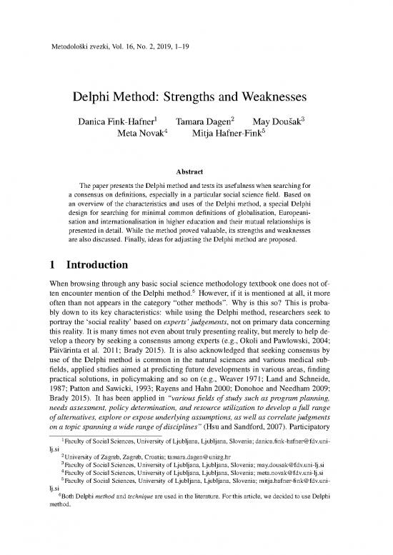 picture_Delphi Method Pdf 89375 | Fink Hafner At Al   Delphi Method Strengths And Weaknesses