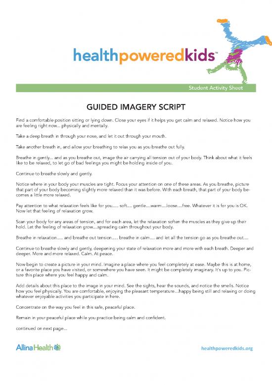 picture1_Guided Imagery Script Pdf 90975 | Guided Imagery Script11