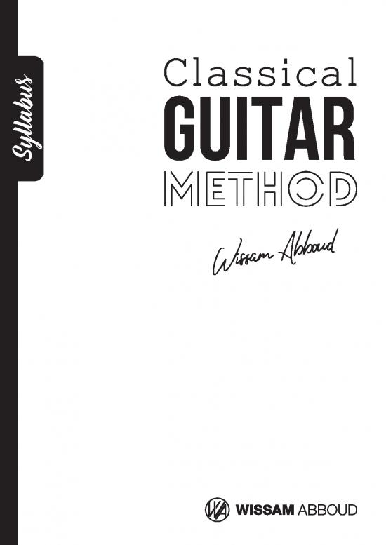 picture1_Guitar Syllabus 2020 Wissam Abboud