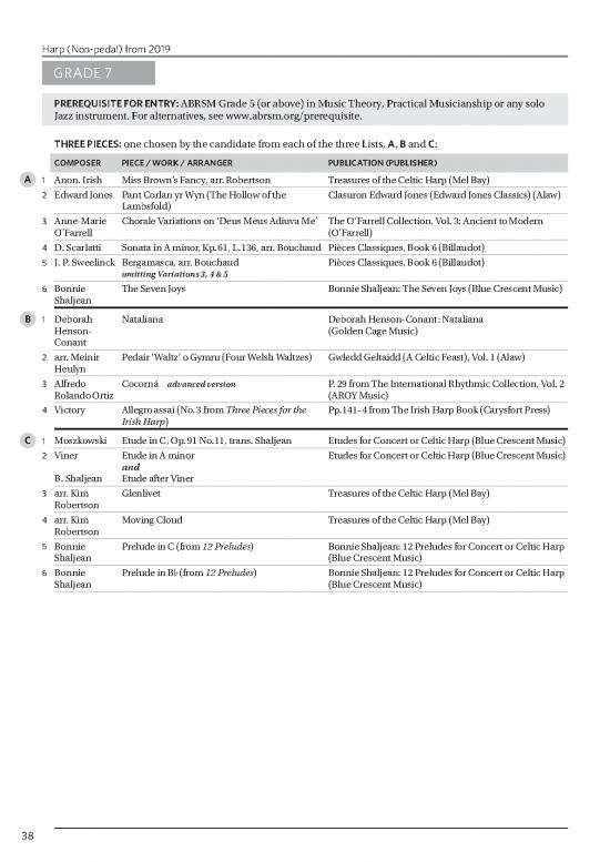 picture1_Music Therapy Pdf 90951 | Harp  Non Pedal  Grade 7