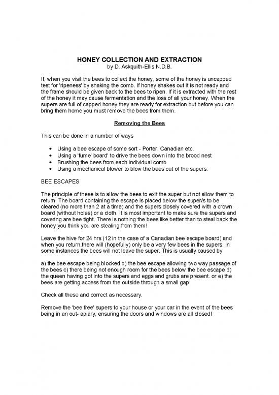picture_Fermentation Pdf 90294 | Honey Collection And Extraction