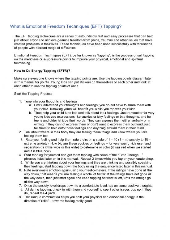 picture_Eft Tapping Pdf 89973 | How To Do Eft Tapping