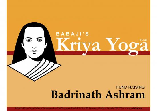 picture_Babaji Kriya Yoga Pdf 89356 | Kriya Yoga Ashram Badrinath
