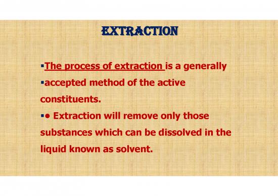 picture_Types Of Solvent Extraction Pdf 89419 | Lec 3 Separation Of Plant Content
