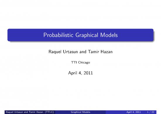 picture Probabilistic Graphical Models Pdf 89550 | Lecture4