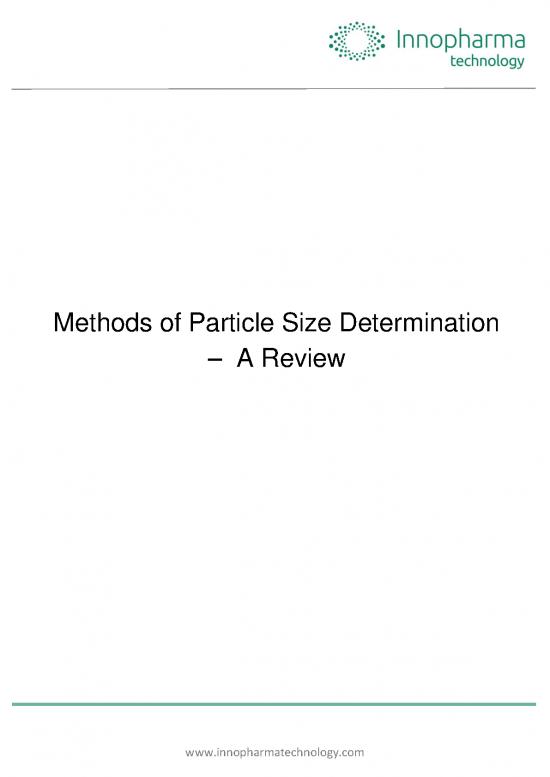 picture Thermal Analysis Pdf 89960 | Methods Of Particle Size Determination