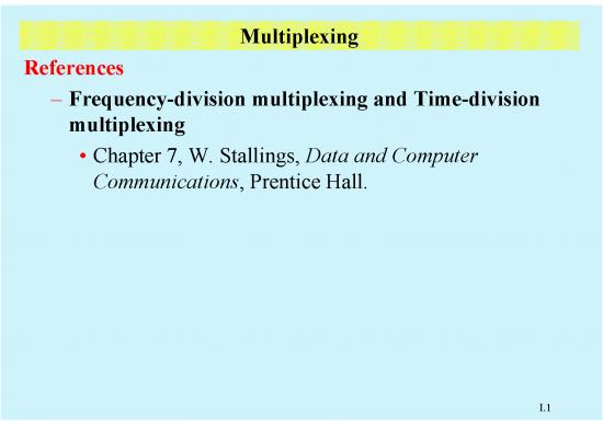 picture Frequency Division Multiplexing Pdf 89661 | Multiplexing