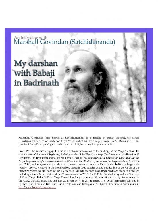 picture_Babaji Kriya Yoga Pdf 89357 | My Darshan Of Babaji In Badrinath En