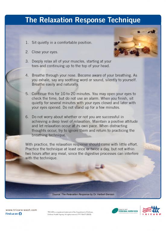 picture The Relaxation Response Pdf 89837 | Pf1110x077relaxationresponse