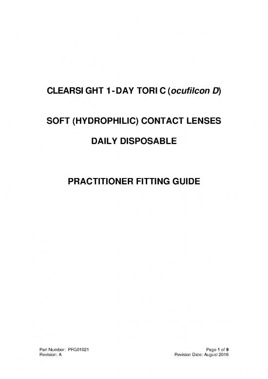 picture_Schedule Pdf 90720 | Pfg01021 Clearsight 1 Day Toric   Daily Disposable August 2016 0