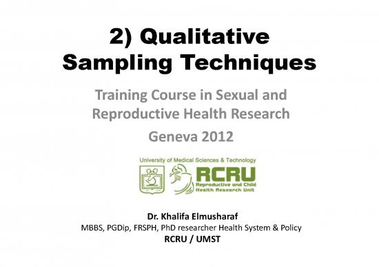 picture_Reality Therapy Techniques Pdf 89780 | Qualitative Sampling Techniques Elmusharaf 2012