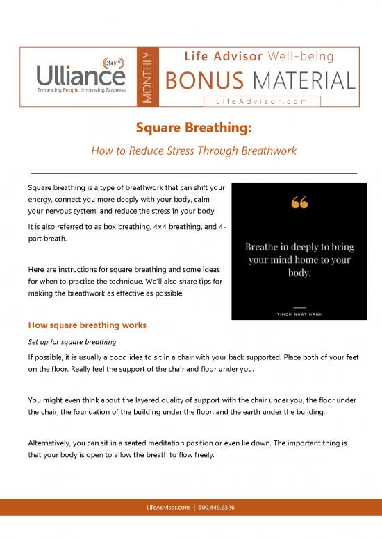 picture Square Breathing Pdf 90142 | Reducing Stress Through Breathwork