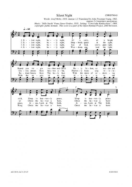 picture_Music Therapy Pdf 91326 | Silent Night Stille Nacht