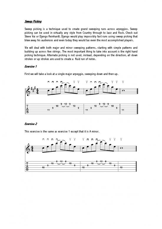 picture Therapeutic Exercise Pdf 89292 | Sweep Picking