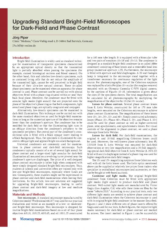 picture1_Group Therapy Pdf 89433 | Upgrading Standard Brightfield Microscopes For Darkfield And Phase Contrast