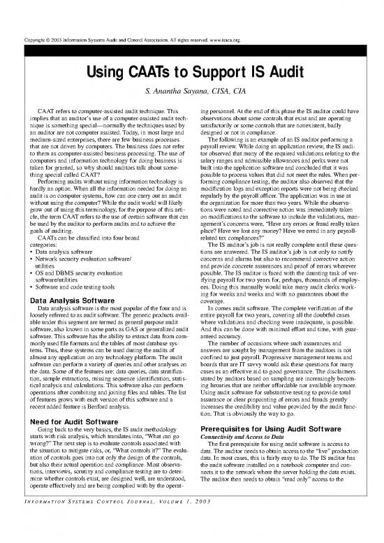 picture1_Processing Pdf 90764 | Using Caatts To Support It Audit
