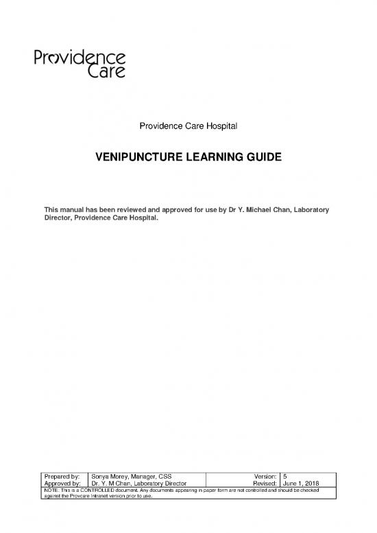 picture_Learning Pdf 91410 | Venipuncture Learning Guide