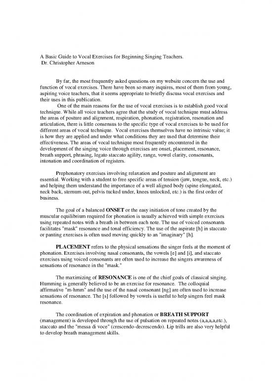 picture Therapeutic Exercises Pdf 90460 | Voiceteacher Basic Guide For Beginning Teachers