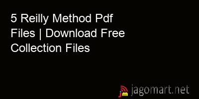 picture 5 Reilly Method Pdf Files | Download Free Collection Files