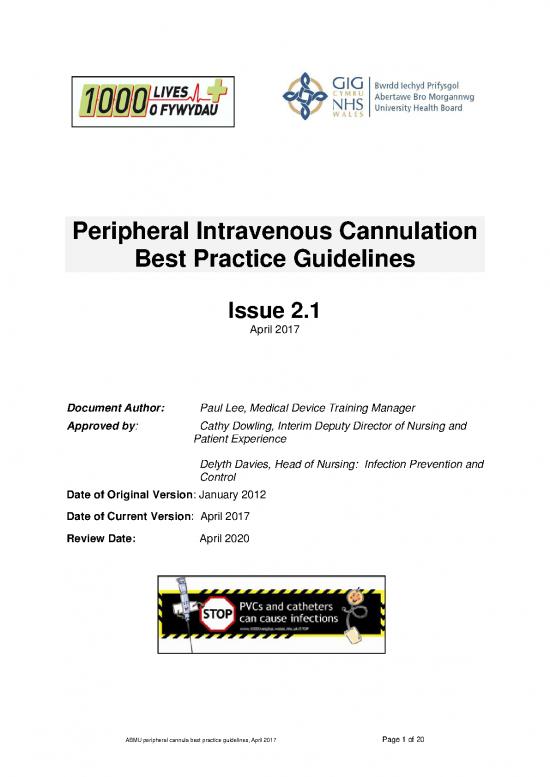 picture1_Medical Nursing Pdf 92804 | 18 E 038 Abm Peripheral Cannula Guidelines April 2017