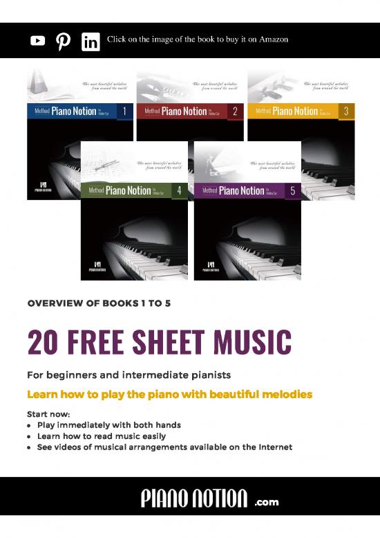 picture Piano Pdf 92368 | 20 Free Piano Sheets Piano Notion Method