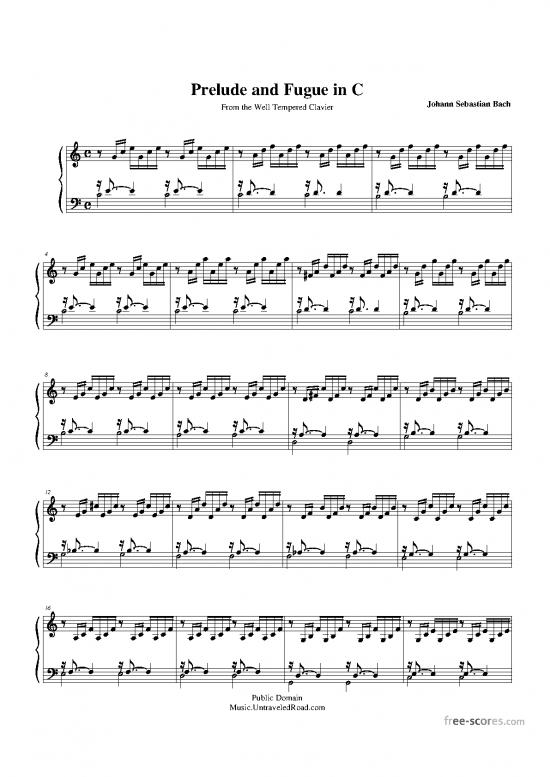picture1_Music Therapy Pdf 91936 | Bach Johann Sebastian Prelude And Fugue Major 7564