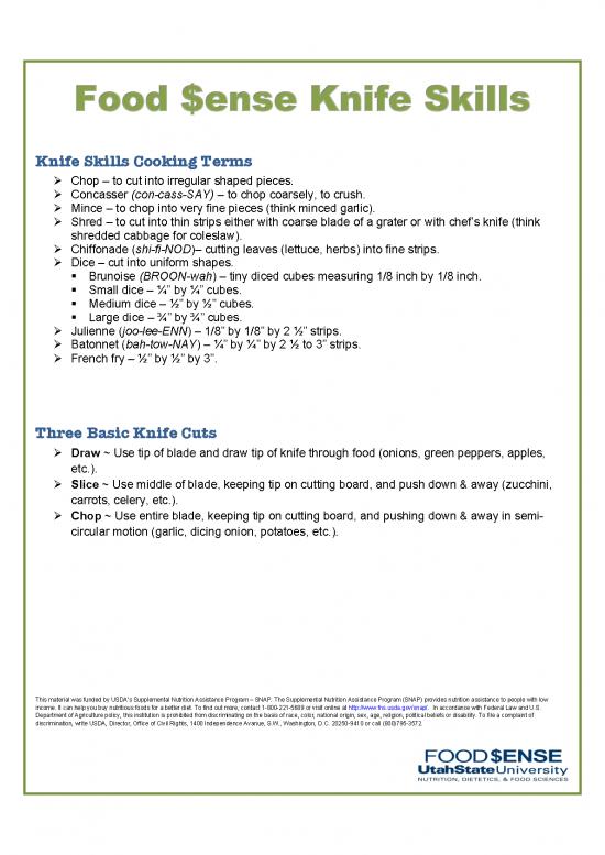 picture_Basic Knife Skills Pdf 92417 | Cooksknifeskillshandout