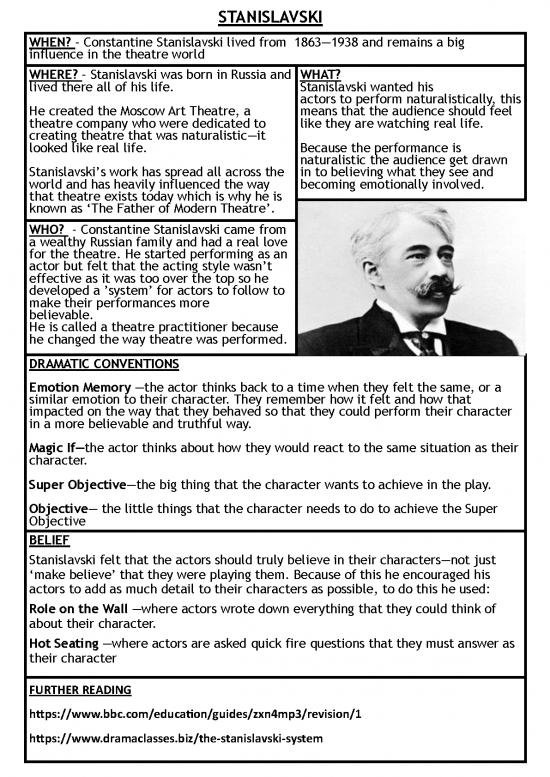 picture_Family Therapy Pdf 92678 | Drama Theme 3 Stanislavski