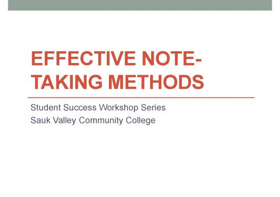 picture1_Therapeutic Community Pdf 92555 | Effective Note Taking Methods