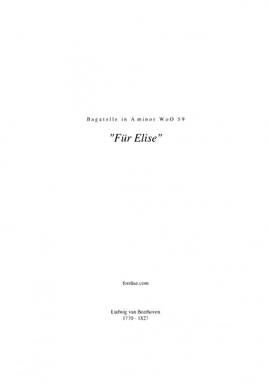 picture1_Fur Elise Pdf 91859 | For Elise Long