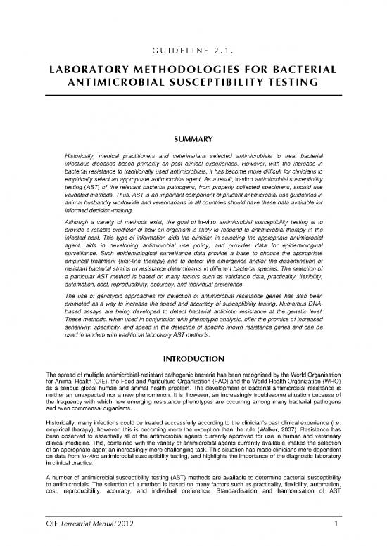 picture1_Antimicrobial Susceptibility Testing Methods Pdf 92861 | Guide 1 Antimicrobial
