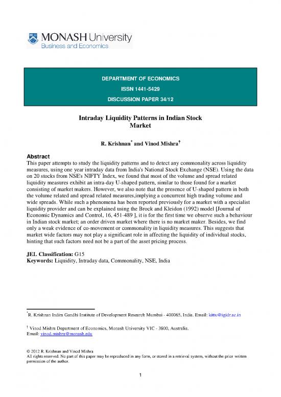 picture1_Study Pdf 92220 | Intraday Liquidity Patterns In Indian Stock Market