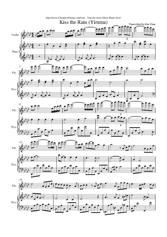 picture_Piano Pdf 93038 | Kiss The Rain Yiruma With Piano