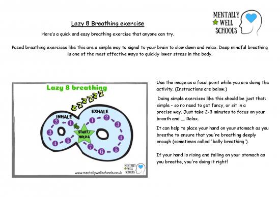 picture1_Therapeutic Exercises Pdf 92399 | Lazy 8 Breathing Exercise