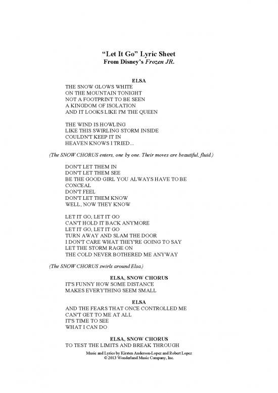picture_Let It Go Lyric Sheet