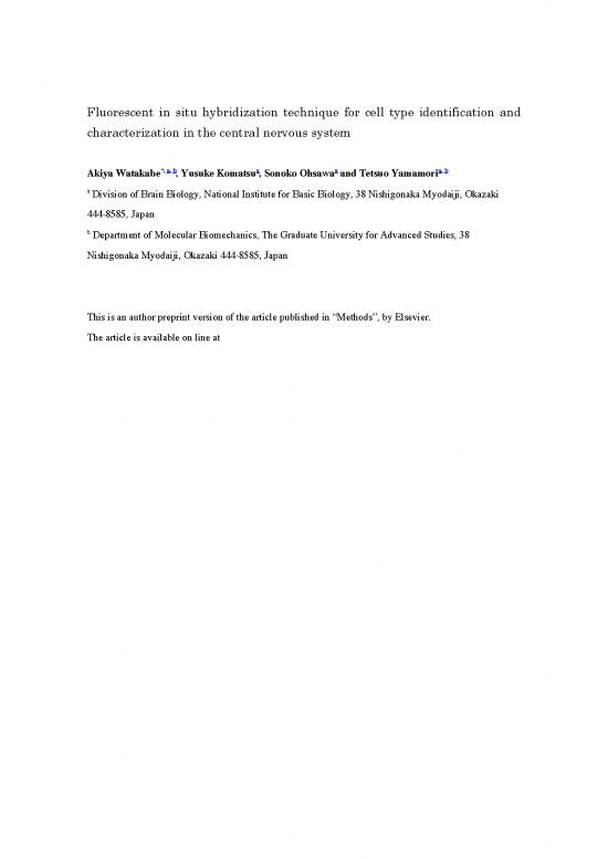 picture_Fluorescent In Situ Hybridization Pdf 92288 | Methods