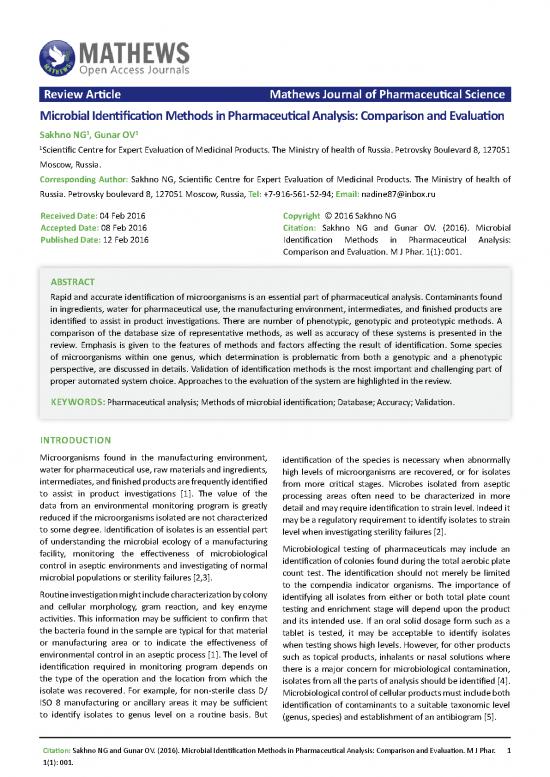 picture1_Journal Pdf 92177 | Microbial Identification Methods In Pharmaceutical Analysis Comparison And Evaluation