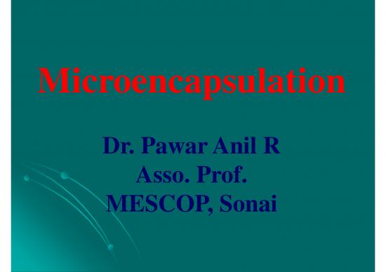 picture_Pharmaceuticals Pdf 91829 | Microencapsulation