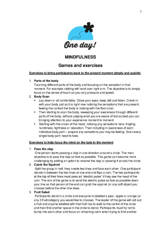 picture1_Therapeutic Exercises Pdf 92427 | Mindfulness Games And Exercises