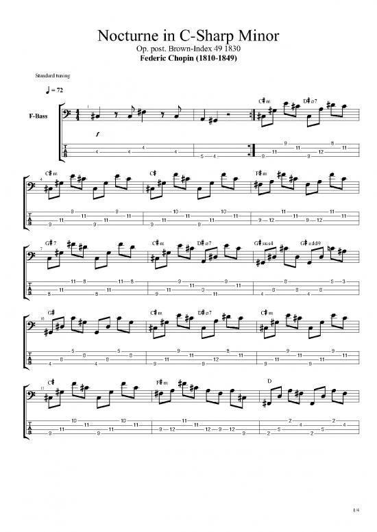 picture1_Nocturne In C Sharp Minor 2 By Frederic Chopin