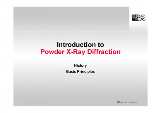 picture1_Basic German Pdf 92085 | Powder X Ray Diffraction