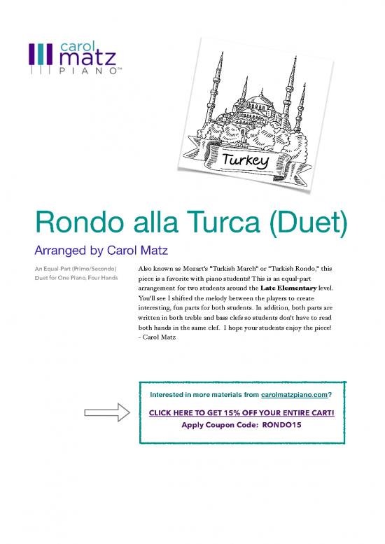 picture_Piano Pdf 93076 | Rondo Alla Turca