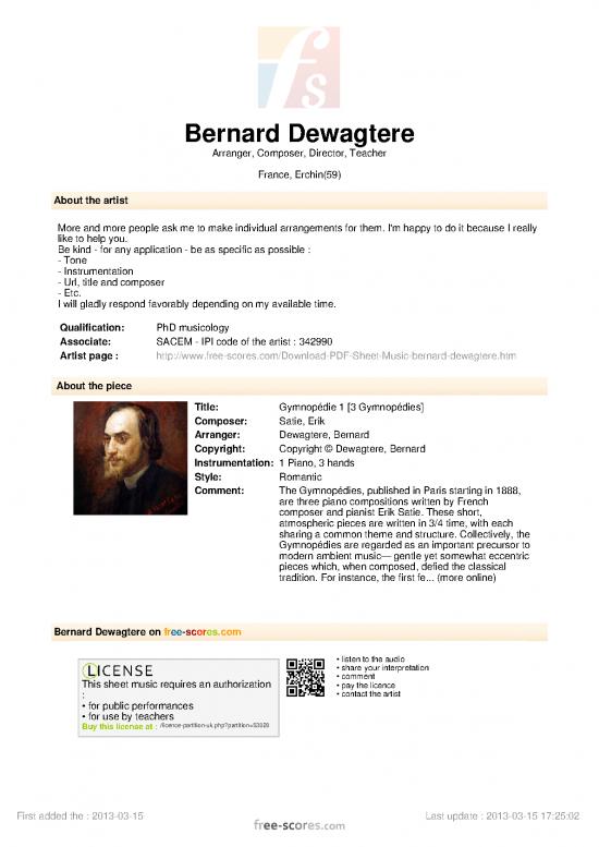 picture_Piano Pdf 93026 | Satie Gymnopedie