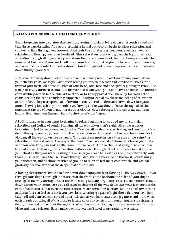 picture1_Guided Imagery Script Pdf 92773 | Script Handwarming Guided Imagery