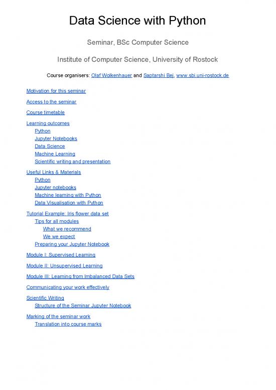 picture_Learning Pdf 92718 | Seminar Data Science With Python