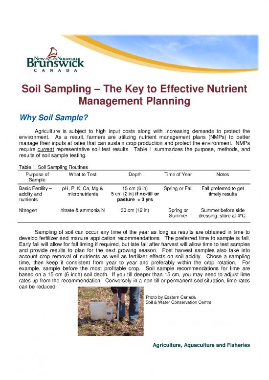 picture1_Methods Of Soil Sampling Pdf 92919 | Soilsampling