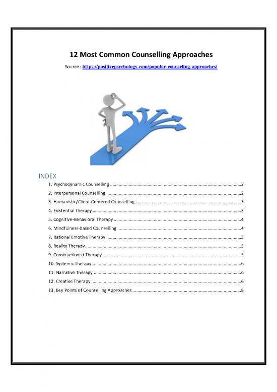 picture_Counselling Approaches Pdf 92499 | Spiritus Animugr 12 Most Common Counselling Approaches 1